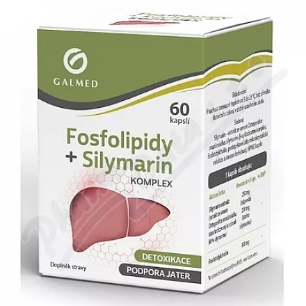Fosfolipidy+Silymarin komplex cps.60 Galmed