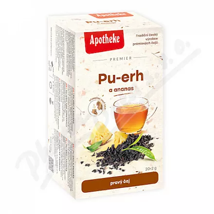 Apotheke Premier Pu-erh i herbata ananasowa 20x2g