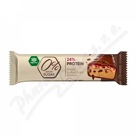 Topnatur Protein tyčinka banán-jahod.krém 40g