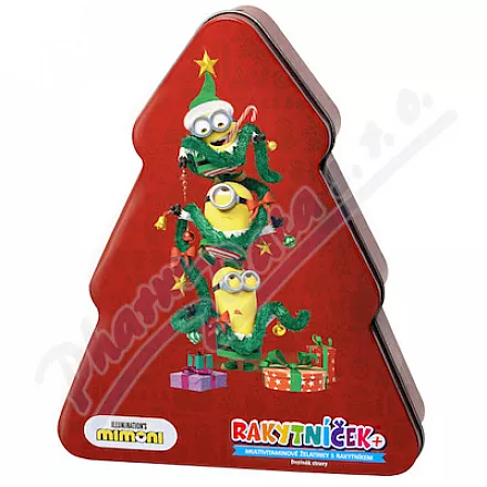 RAKYTNÍČEK+ želatinky Mimoni 50ks Stromeček 2025