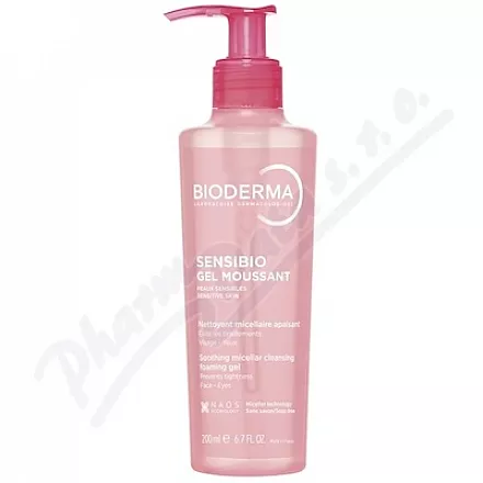 BIODERMA Sensibio gel moussant 200ml