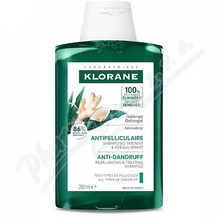 KLORANE Szampon przeciwłupieżowy z galangalem 200ml