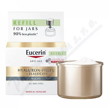 Eucerin HYALURON-FILLER+EL.noční krém refill 50ml