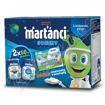 Marsjanie Gumisie 2x50szt kolorowanki Promo2025