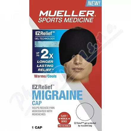 MUELLER gelová čepice při bolesti hlavy