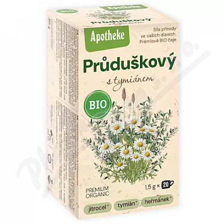 Apotheke Organiczna herbata oskrzelowa z tymiankiem 20x1,5g