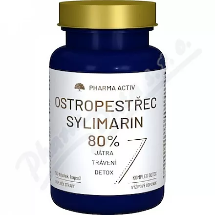 Ostropestřec Sylimarin 80% tob.90