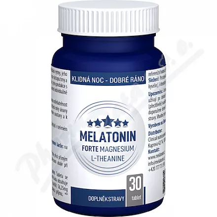 Melatonin Forte Magnesium L-Theanine tbl.30