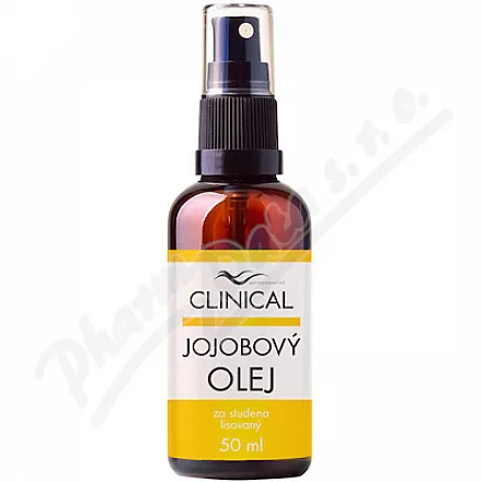 Clinical Jojobový olej za studena lisovaný 50ml - tělová mléka,oleje,krémy,másla,