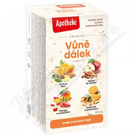 Apotheke Premier Vůně dálek ovocné čaje 20x2g