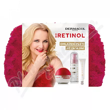 Zestaw upominkowy do odmładzania skóry Dermacol Bio Retinol
