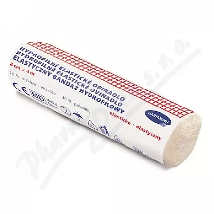 Hartmann Hydrofilowy bandaż elastyczny 8cmx4m 1szt