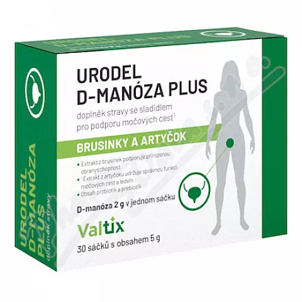 Urodel D-Manóza plus 30x5g Valtix