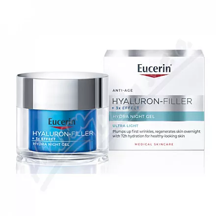 EUCERIN HYALURON-FILLER 3xEFFECT żel na noc 50ml