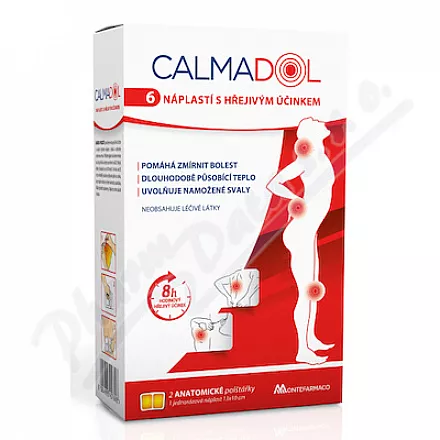 CALMADOL 6 plastrów o działaniu rozgrzewającym