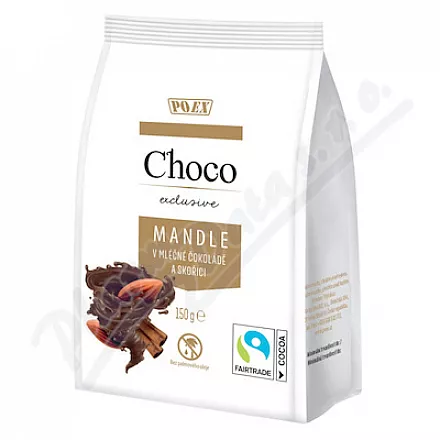 POEX Choco Exclusive Migdały w ml.czekoladzie.i cynamonie.150g