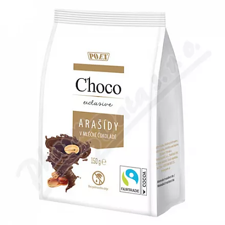 POEX Choco Exclusive Orzeszki ziemne w mlecznej czekoladzie.150g