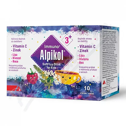 ALPIKOL SoftFlux Drink for kids sáčky 10x5g