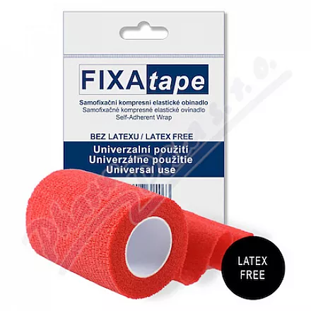 FIXAtape STRETCH self-fix.obina.7.5x450cm czerwony