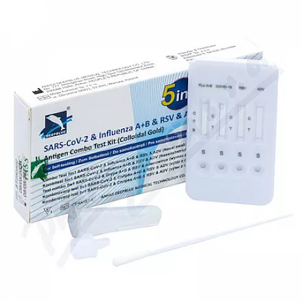 DeepBlue 5w1 multitest oddechowy 1 szt.