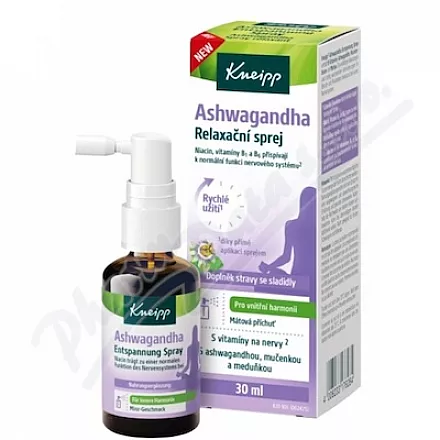 Kneipp Ashwagandha relaxační sprej 30ml
