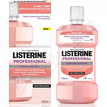LISTERINE Profesjonalna ochrona dziąseł 500ml