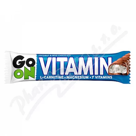 GO ON Vitaminová tyčinka L-carnitin kokos 45g