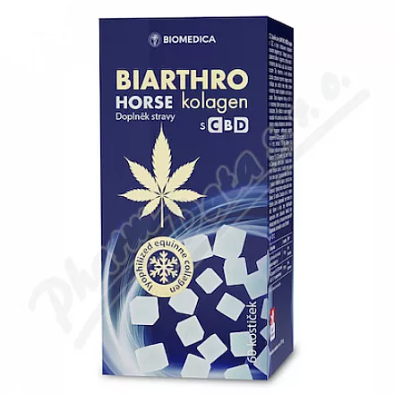 Biarthro horse kolagen s CBD 60 kostiček