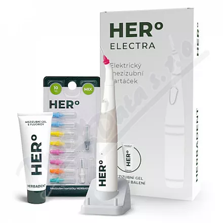 HERBADENT HERo ELECTRA mezizubní elektr.kartáček