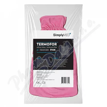 SimplyMed Thermophore z opaską polarową Pink 2L