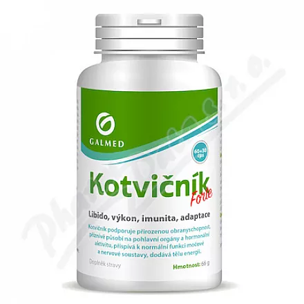 Kotvičník Forte cps.60+30 Galmed