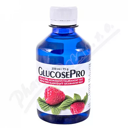 GlucosePro nápoj pro gluk.toler.test malina 250ml