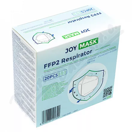 JoyMask FFP2 respirátor bílý 20ks
