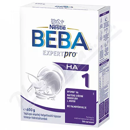 BEBA EXPERTpro HA 1 počáteční kojenecké mléko 600g
