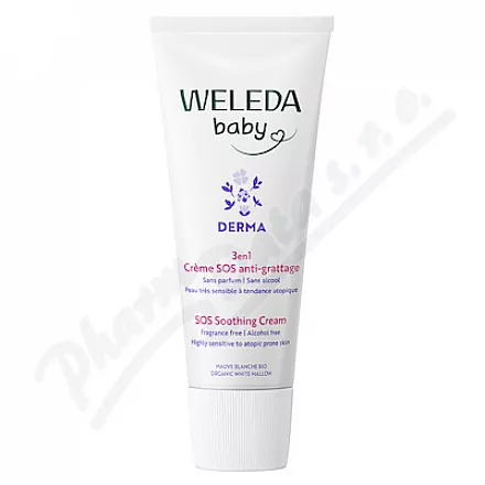 WELEDA baby DERMA Zklidňující SOS krém 3v1 50ml