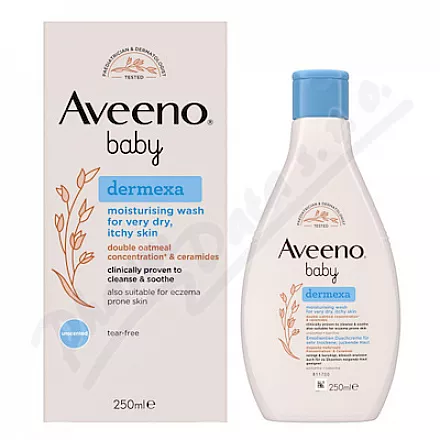 Aveeno baby Dermexa hydratační mycí gel 250ml