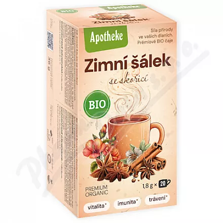 Apotheke BIO Zimní šálek se skořicí 20x1.8g