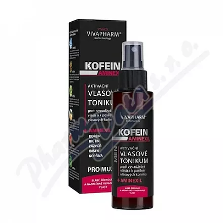VIVAPHARM Kofein Aminexil vlasové tonikum MEN100ml