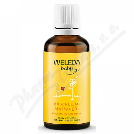 WELEDA baby Olej na masáž bříška 50ml