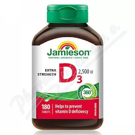 JAMIESON D3 2500IU tbl.180