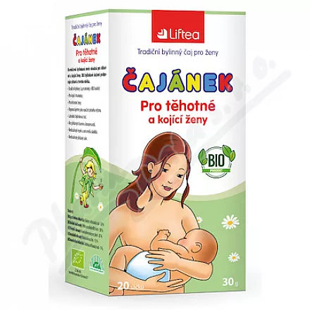 Čajánek Pro těhotné a kojící ženy BIO 20x1.5g