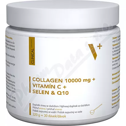 Clinical Collagen 10000mg+vit.C+selen&Q10 320g