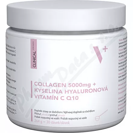 Clinical Collagen 5000mg+kys.Hyal.+vit.C&Q10 264g