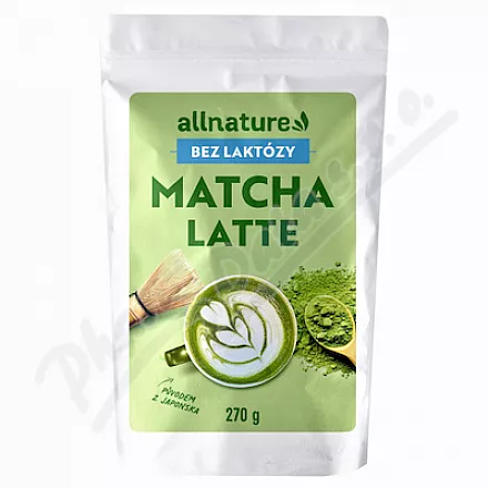 Allnature Matcha latte bez laktózy 270g