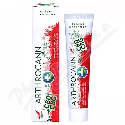 Annabis Arthrocann CBD+CBG masáž.hřejivý gel 75ml