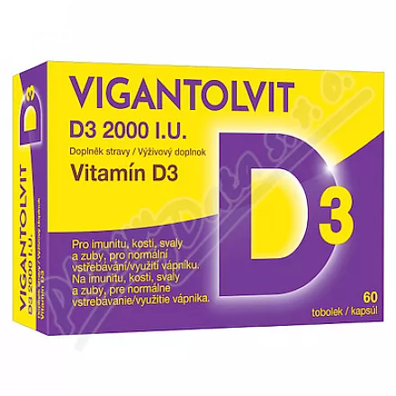 Vigantolvit D3 2000 I.U. tob.60