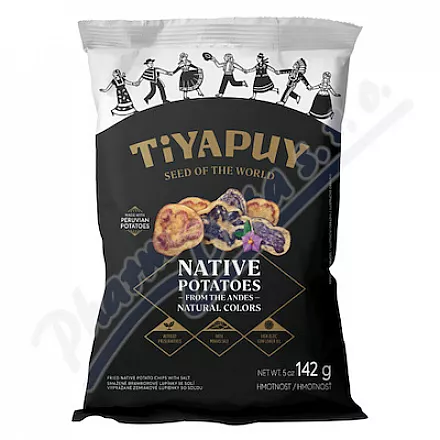 TIYAPUY brambůrky Natural se solí 142g