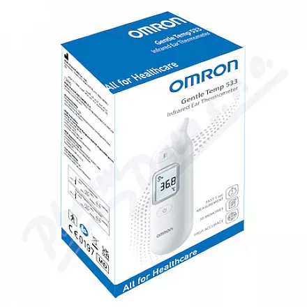 Ušní teploměr OMRON Gentle Temp 533
