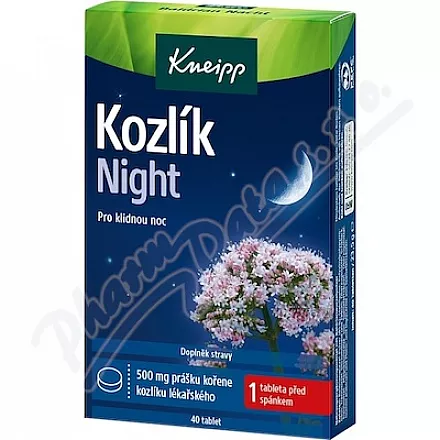 Kneipp Kozlík Night 500mg tbl.40