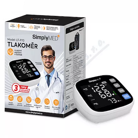 SimplyMed tlakoměr pažní digitální LT-P70
